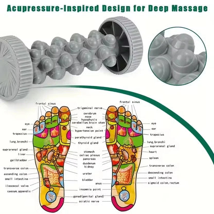 Portable Foot Massage Roller - EVA Foam Material, Relieve Tired Feet & Arch Pain, Suitable for Home/Gym/Travel